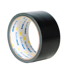 Bandă adezivă întărită 48mm x 10m, neagră, BUROMAX